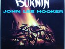 John Lee Hooker Vee Jay LP 1043 Burnin' Autographed