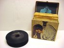 ELVIS PRESLEY 21 45'S IN VINTAGE RECORD CASE