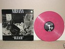 NIRVANA BLEACH US hot PINK sub pop Love Buzz MINT SP 34