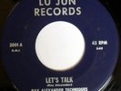 rare Soul Funk 45 RAY ALEXANDER TECHNIQUES on LU JUN
