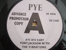 TONY JACKSON & THE VIBRATIONS- BYE BYE BABY PYE PROMO