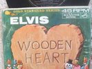 Elvis Presley-Blue Christmas/Wooden Heart - USA 45+P/S