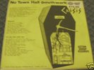 CRISIS : NO TOWN HALL : PC 1984 : 7 INCH