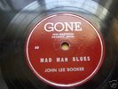 JOHN LEE (BOOKER)HOOKER  BLUES 78 ON GONE #60