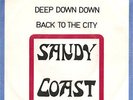 SANDY COAST Deep Down Down 1969 NON-LP rare single + PS