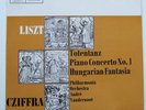 GYÖRGY CZIFFRA IN LISZT ORIGINAL ASD 629