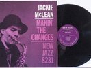Jackie McLean Makin' The Changes New Jazz DG RVG Purple