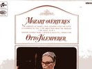 COLUMBIA SAX2587 original KLEMPERER MOZART Overtures +