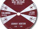 1959 JOHNNY HORTON 78 RPM Record. Battle of New Orleans
