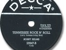 BOBBY HELMS 78 RPM Record. Tennessee Rock N' Roll