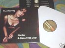 PJ HARVEY-HARDER:B SIDES 1995 2001 RARE LP+INSERT MINT