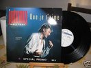 johnny hallyday maxi 45T que je t'aime promo 1988