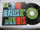 THE BEATLES HITS 1963 TOP RARE EP