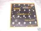 BRAHMS Symphony No.4 TOSCANINI Box Set Of 4