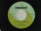 VELVETS northern soul 45 LET THE FOOL KISS YOU MONUMENT