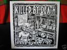 KILLED BY DEATH 1 LP KBD Bloodstains punk white vinyl