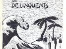 DELINQUENTS Alien Beach Party RARE punk 7