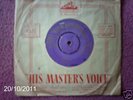 ELVIS   RARE  HMV .. PARALIZED. GOLD .lettering POP 378