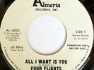rare Modern Soul 45 FOUR FLIGHTS on ALMERIA Listen