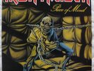 IRON MAIDEN PIECE OF MIND 1983 AUSSIE LP metal