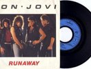 BON JOVI Runaway RAREST GERMAN BJ PS 45 EX+/MINT