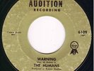 1966 Garage Punk 45 on AUDITION - The HUMANS - Warning