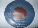 Elvis Presley * MY BABY LEFT ME*CANADIAN *  BLUE LABEL