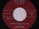 LEWIS LYMON & TEENCHORDS: I'm Not Too Young To Fall In Love 45 (almost VG+)