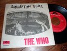 THE WHO Summertime Blues 7'' 45 Portugal POLYDOR