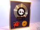 Guano Apes goldene Schallplatte Vinyl Gold Record
