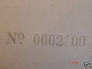 The BEATLES:WHITE ALBUM 1ST PRESS UK MONO ** 0002100 **