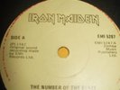 Iron Maiden -  The Number of the Beast -  Irish Press