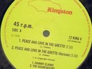 PEACE AND LOVE IN THE GHETTO.j. clarke. KINGSTON 12in.