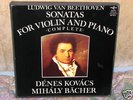 Beethoven Sonatas Piano Violin Denes Kovacs 5LP MINT