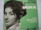 MINA EP FESTIVAL DE SAN REMO 4 CANZONI FRANCIA
