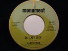 Northern Soul 45 LLOYD PRICE on MONUMENT Oh Lady..HEAR