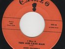JOHN ZACHERLE novelty 45 CAMEO “Teen Age Cave Man” HEAR