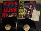 KISS Alive II ORIG 1977 DOUBLE LP Booklet + Tattoo's