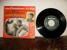 hallyday 45 tours les chevaliers  du ciel orange