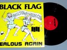 BLACK FLAG JEALOUS AGAIN 1st PRES SST KBD PUNK PETTIBON