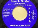PANDORA & THE MALES KIDDIE A-GO-GO TED NUGENT GARAGE 7