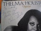 THELMA HOUSTON LP AUTOGRAPHED TO DAVID U.S. 20TH ANNIV