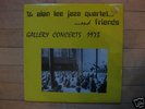 ALAN LEE JAZZ QUARTET & Friends LP Original RARE