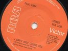 PAUL ANKA  I CAN'T HELP LOVING YOU NORTHERN SOUL MOTOWN