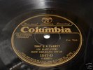 COLUMBIA RECORD 1547 NEW ORLEANS OWLS THAT'S A PLENTY