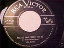 LITTLE RICHARD 45 RPM PLEASE HAVE MERCY ON ME RCA 5025