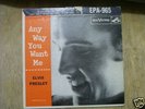 Elvis Presley 45 rpm EP w/cover(RCA EPA-965)