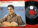 ELVIS PRESLEY O SOLE MIO RARE RED TITLE COVER EXYU 7“PS