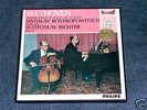 ROSTROPOVICH, RICHTER cello BEETHOVEN PHILIPS 2LP HI-FI