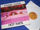 frank zappa hot rats 1969 stereo lp exvg+cond 1st press